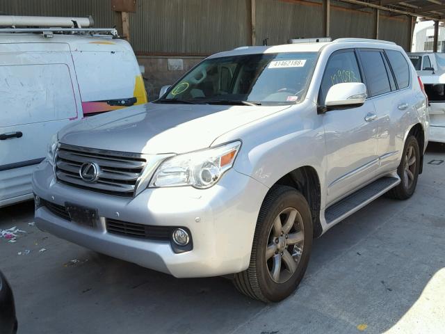 JTJJM7FX9C5046937 - 2012 LEXUS GX PREMIUM SILVER photo 2