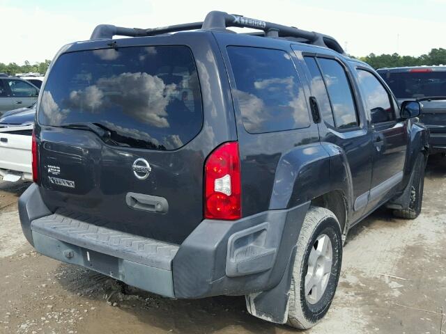 5N1AN08U76C517487 - 2006 NISSAN XTERRA OFF GRAY photo 4