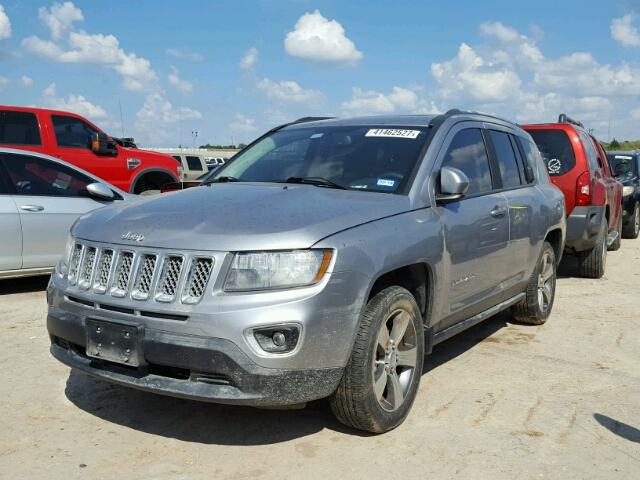 1C4NJCEA9GD690503 - 2016 JEEP COMPASS LA SILVER photo 2