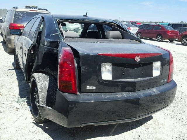 1G6DP577060174692 - 2006 CADILLAC CTS HI FEA BLACK photo 3