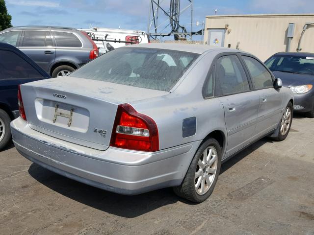 YV1TS91Z831301245 - 2003 VOLVO S80 T6 TUR SILVER photo 4