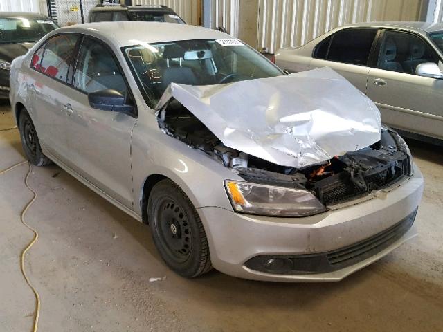 3VW1K7AJ3BM329660 - 2011 VOLKSWAGEN JETTA BASE Արծաթագույն լուսանկար 1