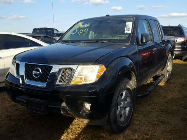 1N6AD0ER5DN754467 - 2013 NISSAN FRONTIER BLACK photo 2