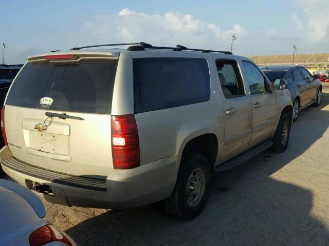 3GNGK26K97G171372 - 2007 CHEVROLET SUBURBAN K GRAY photo 4