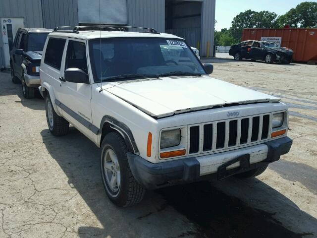 1J4FT47SX1L608523 - 2001 JEEP CHEROKEE S WHITE photo 1