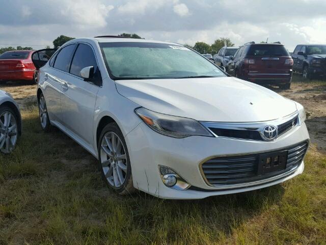 4T1BK1EB5DU035954 - 2013 TOYOTA AVALON BAS WHITE photo 1