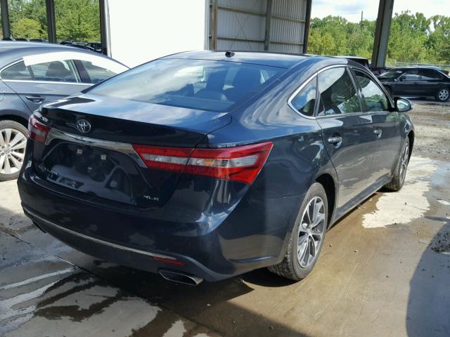 4T1BK1EB6JU283979 - 2018 TOYOTA AVALON XLE BLACK photo 4