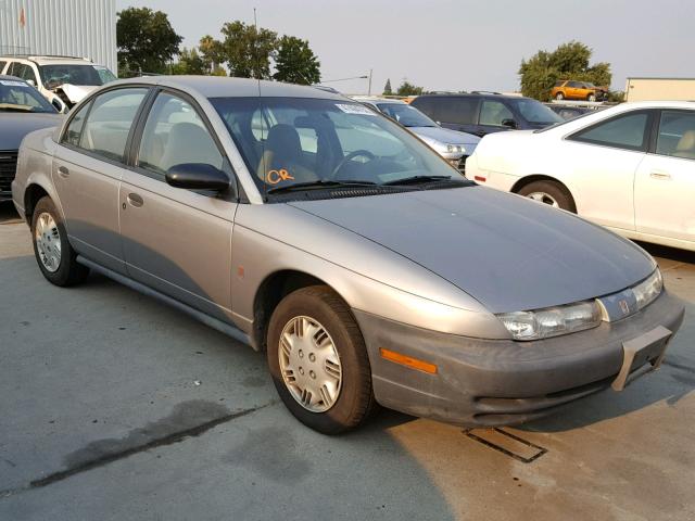 1G8ZH5289VZ357142 - 1997 SATURN SL1 GRAY photo 1