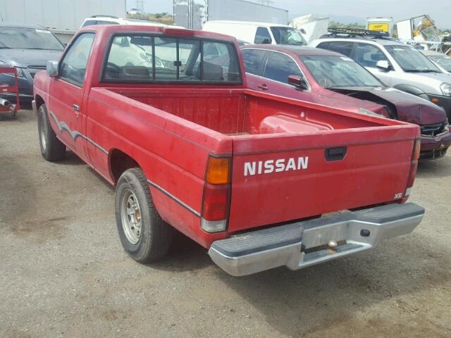 1N6SD11S1RC344769 - 1994 NISSAN TRUCK BASE RED photo 3