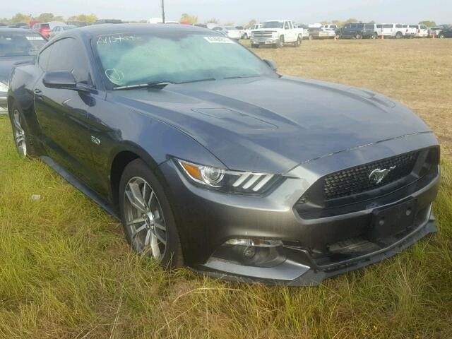 1FA6P8CF8G5266874 - 2016 FORD MUSTANG CHARCOAL photo 1