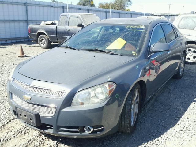 1G1ZK577484232101 - 2008 CHEVROLET MALIBU LTZ GRAY photo 2