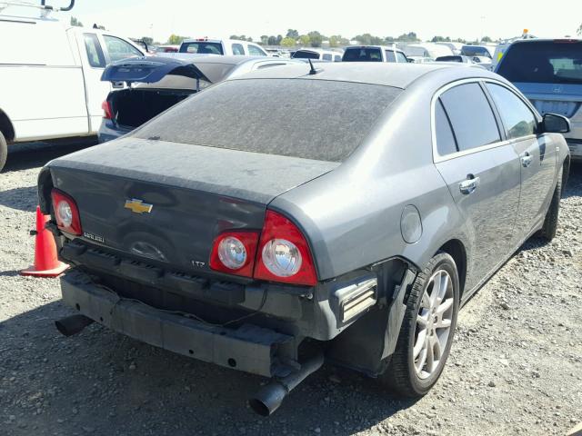 1G1ZK577484232101 - 2008 CHEVROLET MALIBU LTZ GRAY photo 4