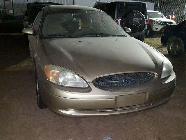 1FAFP55U51A104046 - 2001 FORD TAURUS SES BEIGE photo 1