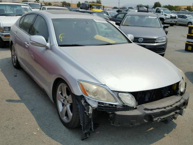 JTHBL96S685002040 - 2008 LEXUS GS 460 SILVER photo 1