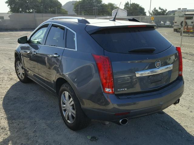 3GYFNAEY4BS571562 - 2011 CADILLAC SRX LUXURY GRAY photo 3