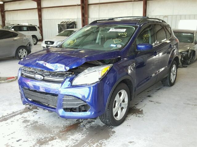 1FMCU0GXXDUA39807 - 2013 FORD ESCAPE BLUE photo 2