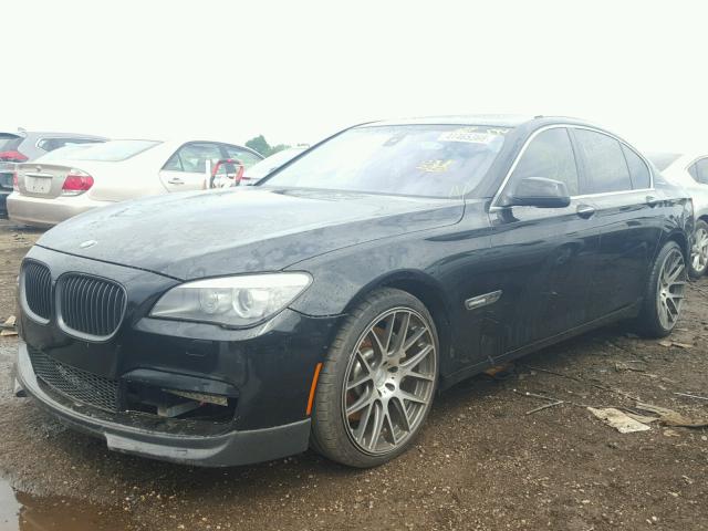 WBAKX6C53BC197131 - 2011 BMW 750 I BLACK photo 2