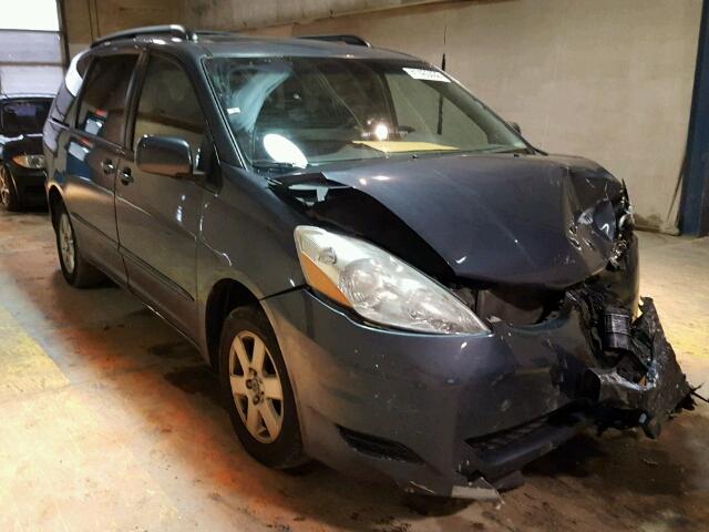 5TDZK22C28S151368 - 2008 TOYOTA SIENNA XLE BLUE photo 1