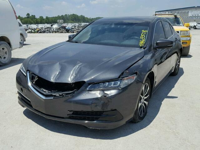 19UUB1F52FA003331 - 2015 ACURA TLX TECH GRAY photo 2