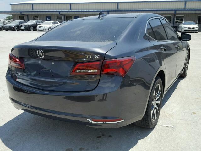 19UUB1F52FA003331 - 2015 ACURA TLX TECH GRAY photo 4