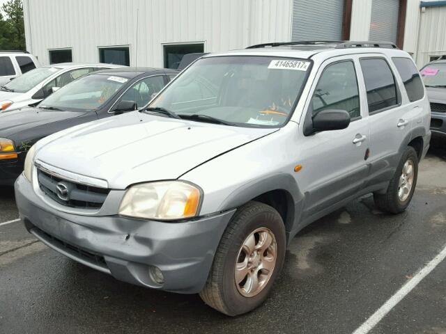 4F2CU08111KM12139 - 2001 MAZDA TRIBUTE LX GRAY photo 2