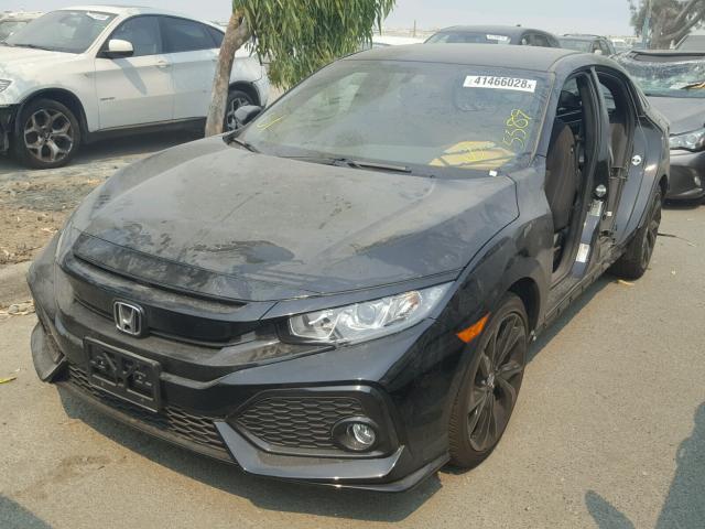 SHHFK7G47JU204513 - 2018 HONDA CIVIC SPOR BLACK photo 2