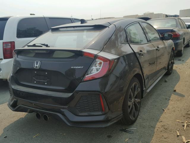 SHHFK7G47JU204513 - 2018 HONDA CIVIC SPOR BLACK photo 4