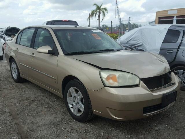1G1ZT53826F209901 - 2006 CHEVROLET MALIBU TAN photo 1