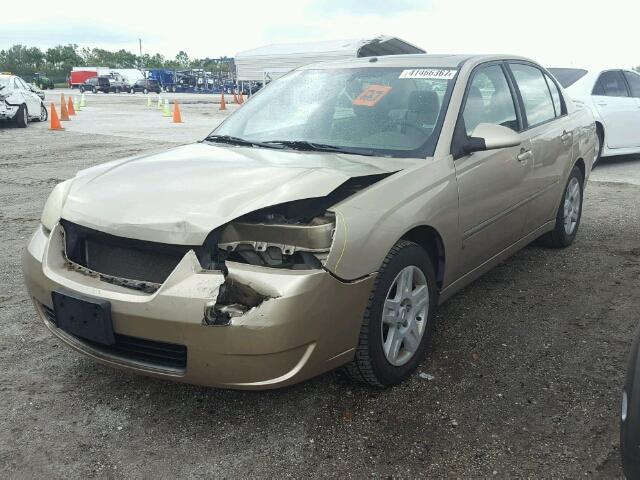 1G1ZT53826F209901 - 2006 CHEVROLET MALIBU TAN photo 2