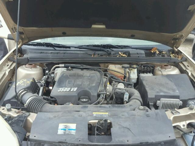 1G1ZT53826F209901 - 2006 CHEVROLET MALIBU TAN photo 7