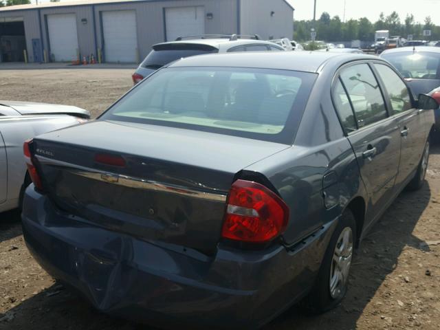 1G1ZS58F58F114231 - 2008 CHEVROLET MALIBU LS GRAY photo 4