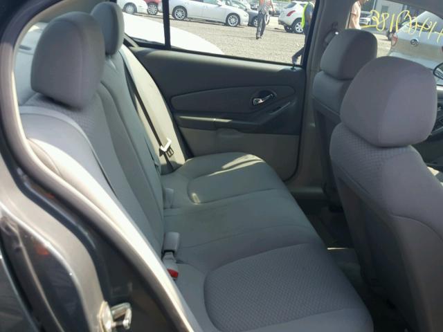 1G1ZS58F58F114231 - 2008 CHEVROLET MALIBU LS GRAY photo 6