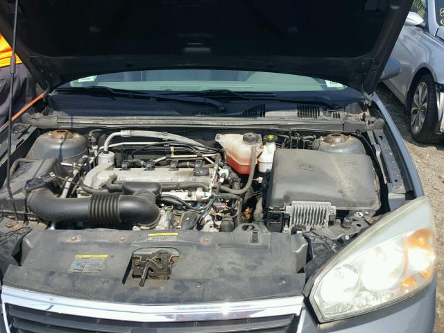 1G1ZS58F58F114231 - 2008 CHEVROLET MALIBU LS GRAY photo 7