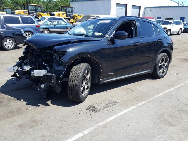 ZASFAKPN7J7B84356 - 2018 ALFA ROMEO STELVIO SP BLACK photo 2