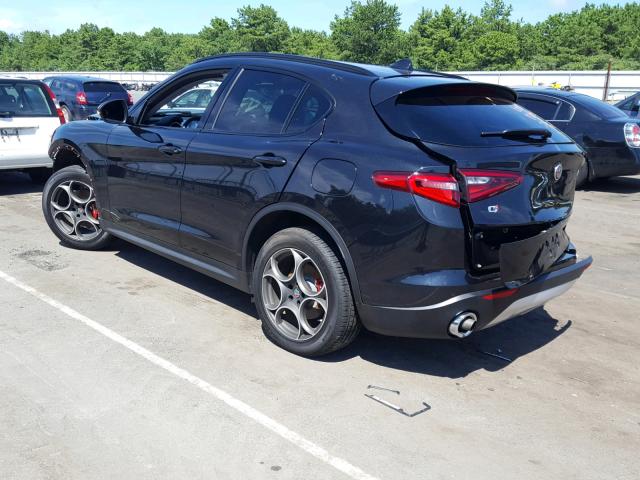 ZASFAKPN7J7B84356 - 2018 ALFA ROMEO STELVIO SP BLACK photo 3