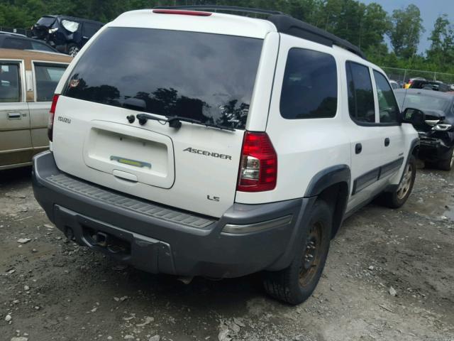4NUET16S256700557 - 2005 ISUZU ASCENDER S 白色 照片 4