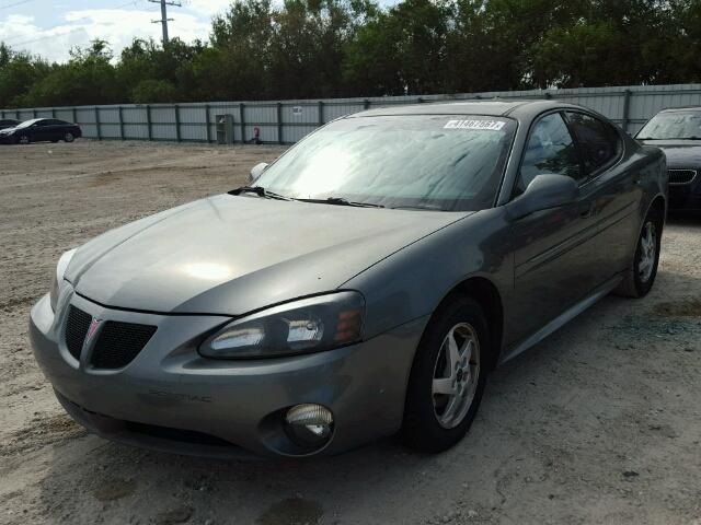 2G2WS522441358569 - 2004 PONTIAC GRAND PRIX CHARCOAL photo 2