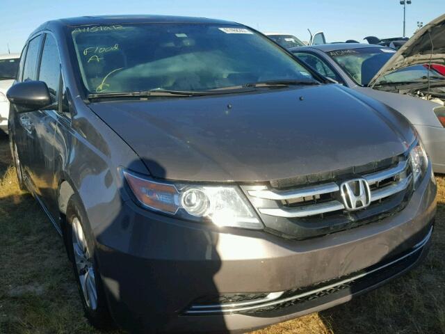 5FNRL5H66GB098032 - 2016 HONDA ODYSSEY EX GRAY photo 1