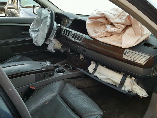 WBAGL63472DP51323 - 2002 BMW 745 I GRAY photo 5