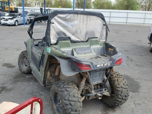 4UF14MPV6ET314848 - 2014 ARCTIC CAT WILDCAT 绿色 照片 3