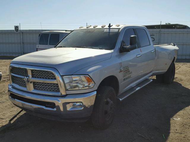 3C63RRHL0FG541728 - 2015 RAM 3500 SLT SILVER photo 2