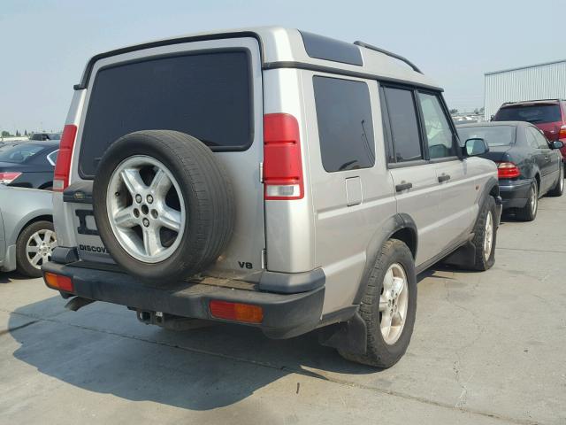 SALTY154XYA246799 - 2000 LAND ROVER DISCOVERY GRAY photo 4
