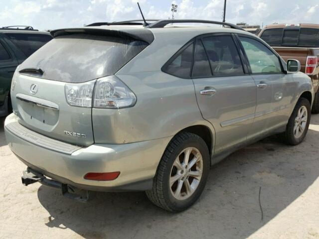 2T2HK31U18C052685 - 2008 LEXUS RX BLUE photo 4