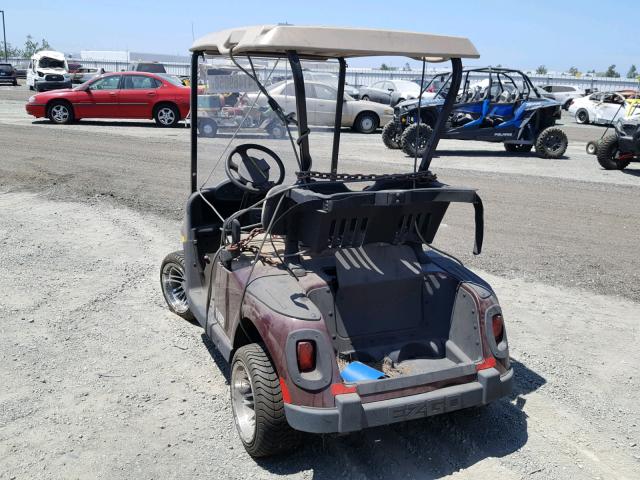 5158361 - 2007 EZGO GOLF CART BURGUNDY photo 3