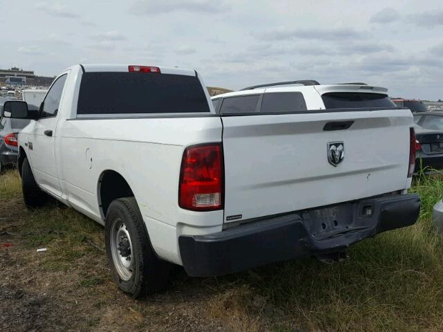 3C6LD4AT5CG247457 - 2012 DODGE RAM 2500 S WHITE photo 3