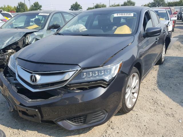 19UDE2F38GA023757 - 2016 ACURA ILX BASE CHARCOAL photo 2