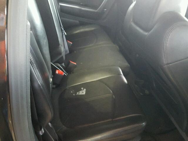 1GKEV23738J149461 - 2008 GMC ACADIA SLT შავი ფოტო 6