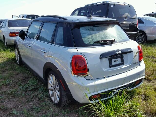 WMWXU3C58F2B66503 - 2015 MINI COOPER S SILVER photo 3