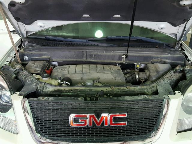 1GKEV23D59J102701 - 2009 GMC ACADIA SLT 白色 照片 7
