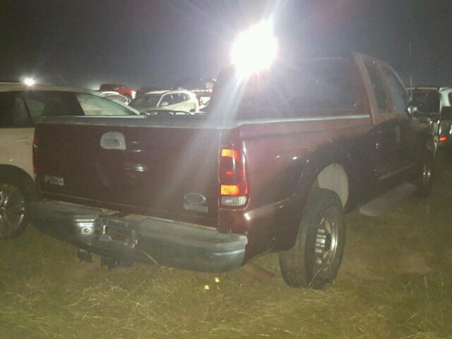 1FTNX20L5YEC53837 - 2000 FORD F250 MAROON photo 4